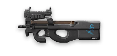 P90 SMG with 96 damage