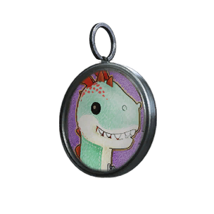 Weapon Charm: Chefosaurus Rex Badge - Charm in Once Human