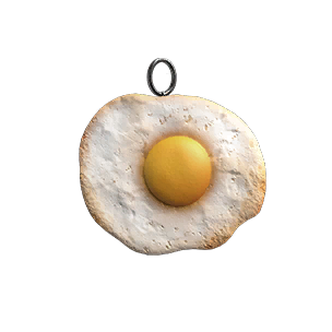 Weapon Charm: Fried Egg