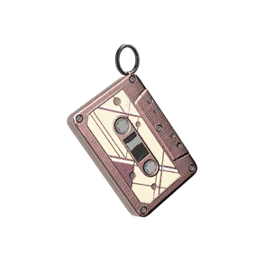 Weapon Charm: Cassette Tape
