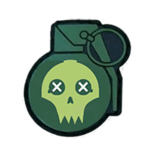 Sticker: The Butcher's Grenade - Sticker in Once Human