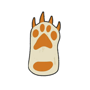Sticker: Gentle Paws
