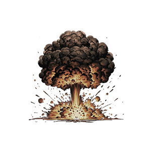 Sticker: Mushroom Cloud
