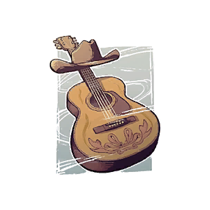 Sticker: Musician