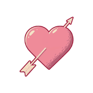 Sticker: Heart Search