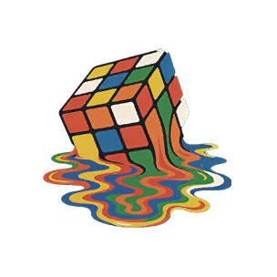 Sticker: Magic Cube