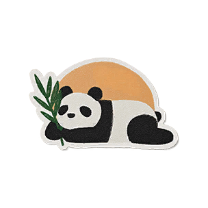 Sticker: Lazy