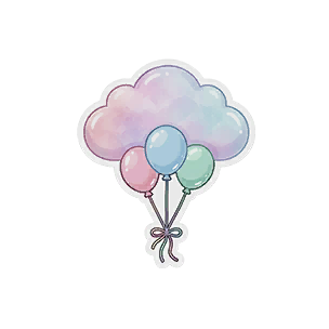 Sticker: Balloon