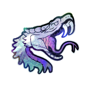 Sticker: Black Racer