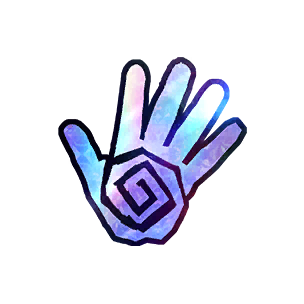 Sticker: Palm Print