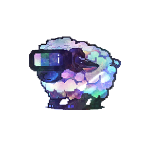 Sticker: Electric Sheep