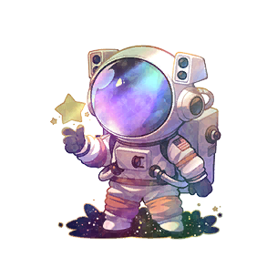 Sticker: Astronaut