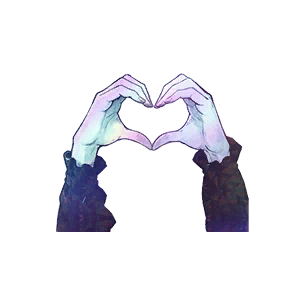 Sticker: Heart Gesture