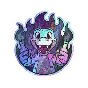 Sticker: Blaze