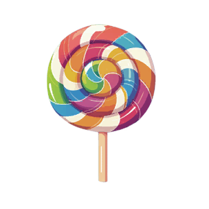 Sticker: Swirl Lollipop