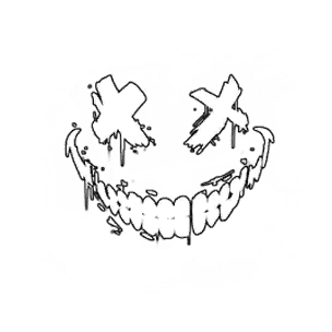 Sticker: Jester's Grin