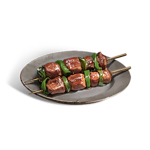 Fiery Meat Skewer crafting recipe in Once Human