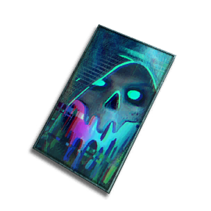 Dynamic Namecard: Psychedelic Skull - Dynamic Namecard in Once Human