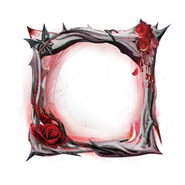 Avatar Frame: Nighttime Rose