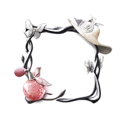 Avatar Frame: Satin Bloom