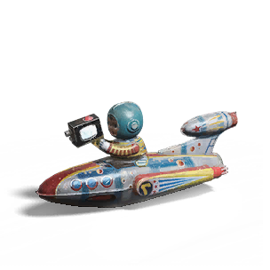 Vintage Toy Airplane