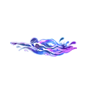 Decal: Breaking Waves