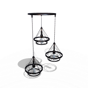 Formula: Industrial Chandelier
