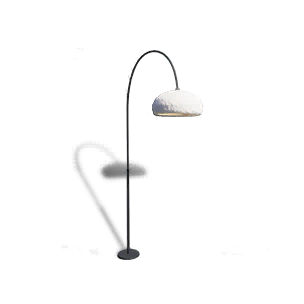 Formula: Plush White Floor Lamp