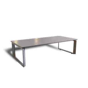 Formula: Simple White Long Desk