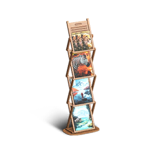 Formula: Standing Magazine Rack