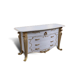 Formula: White Gilded Cabinet