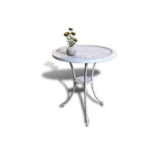Formula: White Elegant Tea Table