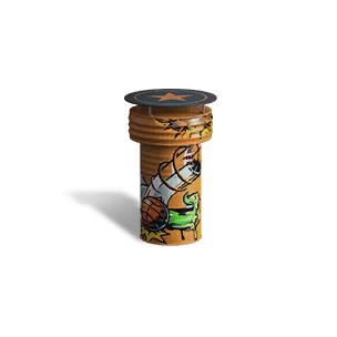 Formula: Graffiti Oil Drum Table