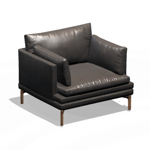 Formula: Black Armchair