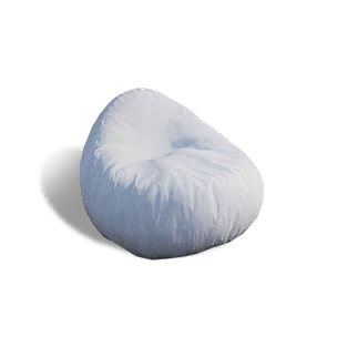 Formula: White Beanbag Sofa