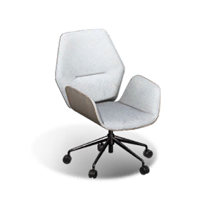 Formula: Gray Swivel Chair