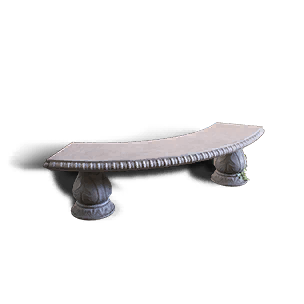 Formula: Stone Curved Bench
