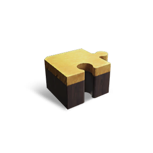 Formula: Jigsaw Square Stool