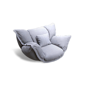 Formula: Gray Lazy Mini Sofa