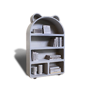 Formula: White Cat Ears Shelving
