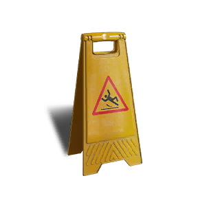 Formula: Slippery Caution