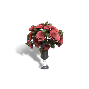 Formula: Red Camellia Vase