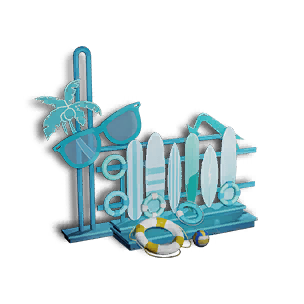 Formula: Surfboard Display Stand