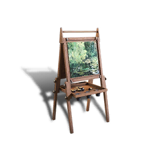 Formula: Retro Wood Easel