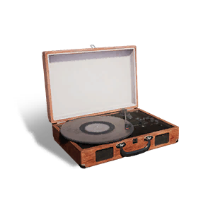 Formula: Wooden Record Player