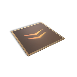 Formula: Bright Orange Arrow Doormat