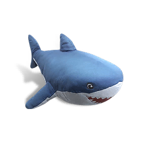 Formula: Plush Shark - Navy Blue