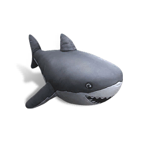 Formula: Plush Shark - Gray-White