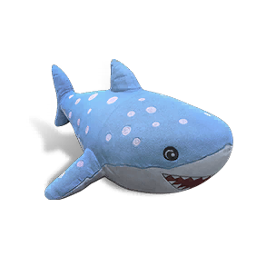 Formula: Plush Shark - Sky Blue