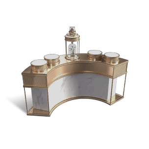 Formula: Platinum Circular Display Stand